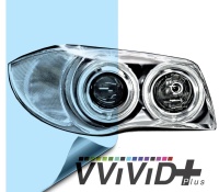 VViViD+ Blue Air-tint Headlight Tint